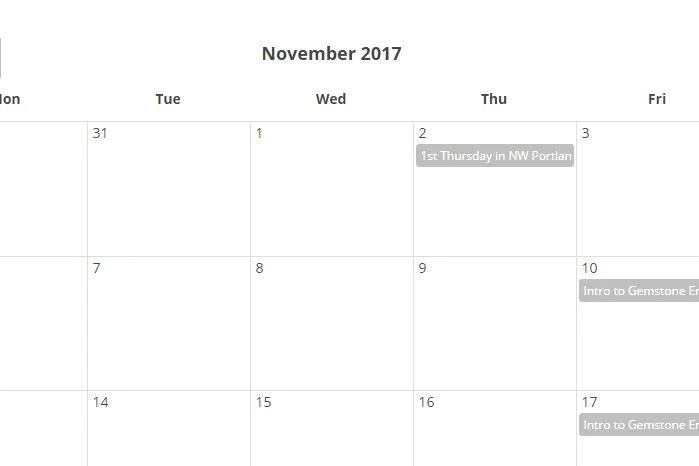 Check out our NEW Events Calendar - Gemisphere