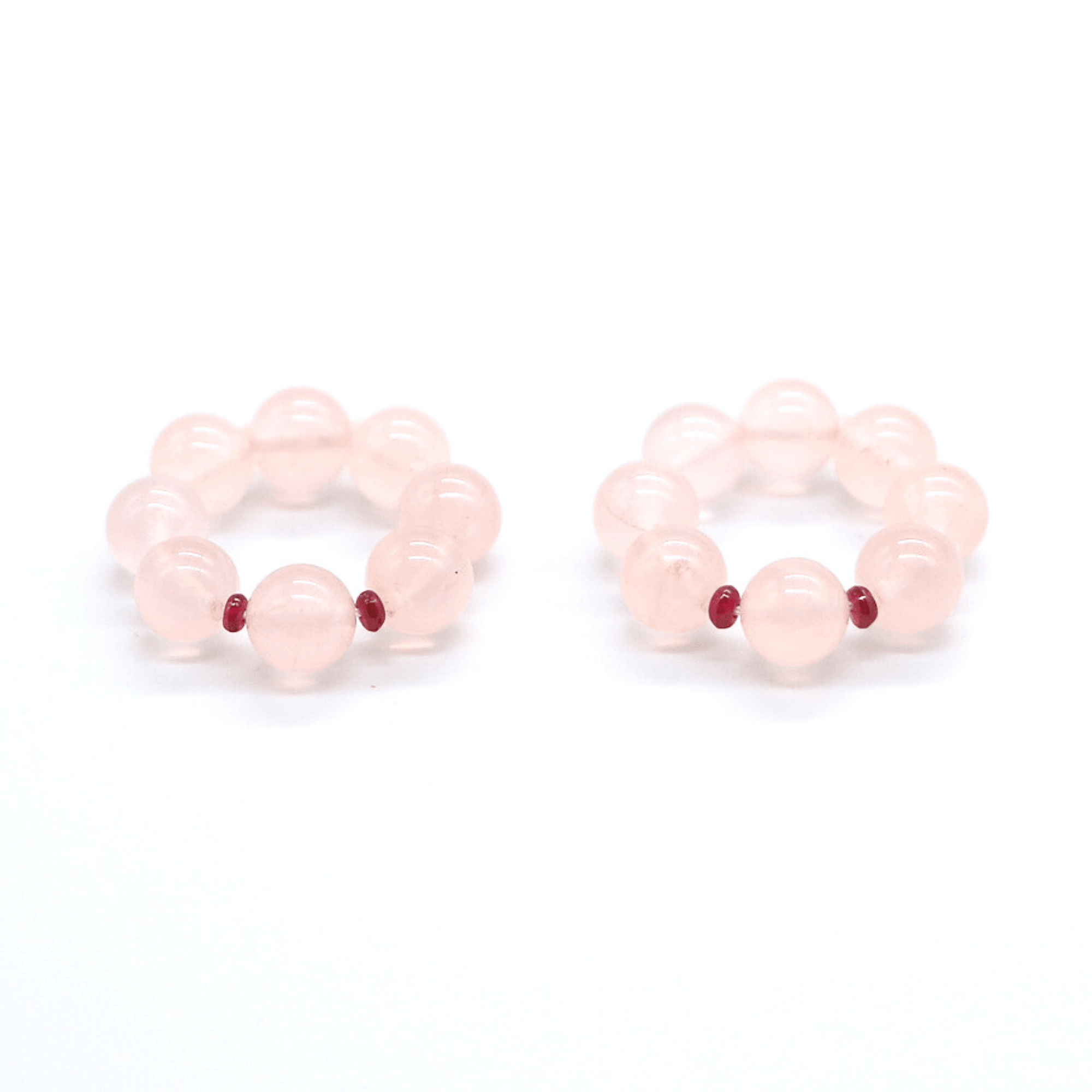Ruby Rose Gem Energy Rings - Gemisphere