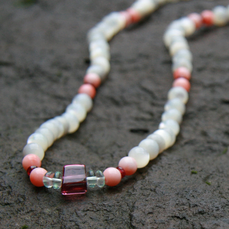 Crystal healing Brigid necklace known for supporting optimal female health