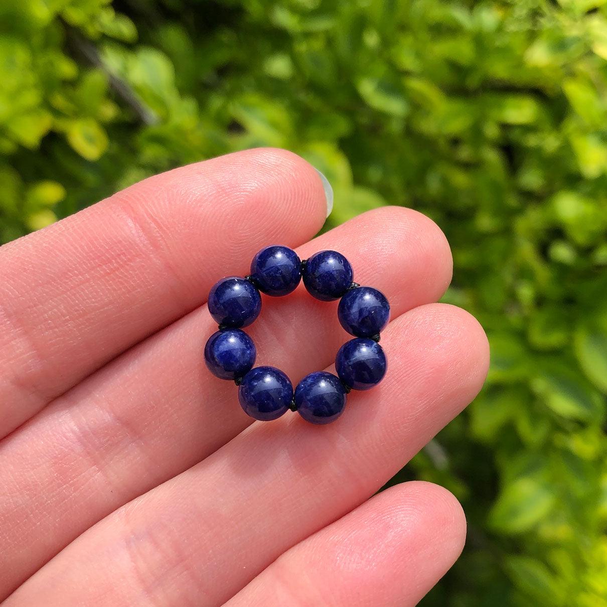 Indigo Gem Energy Ring - Gemisphere