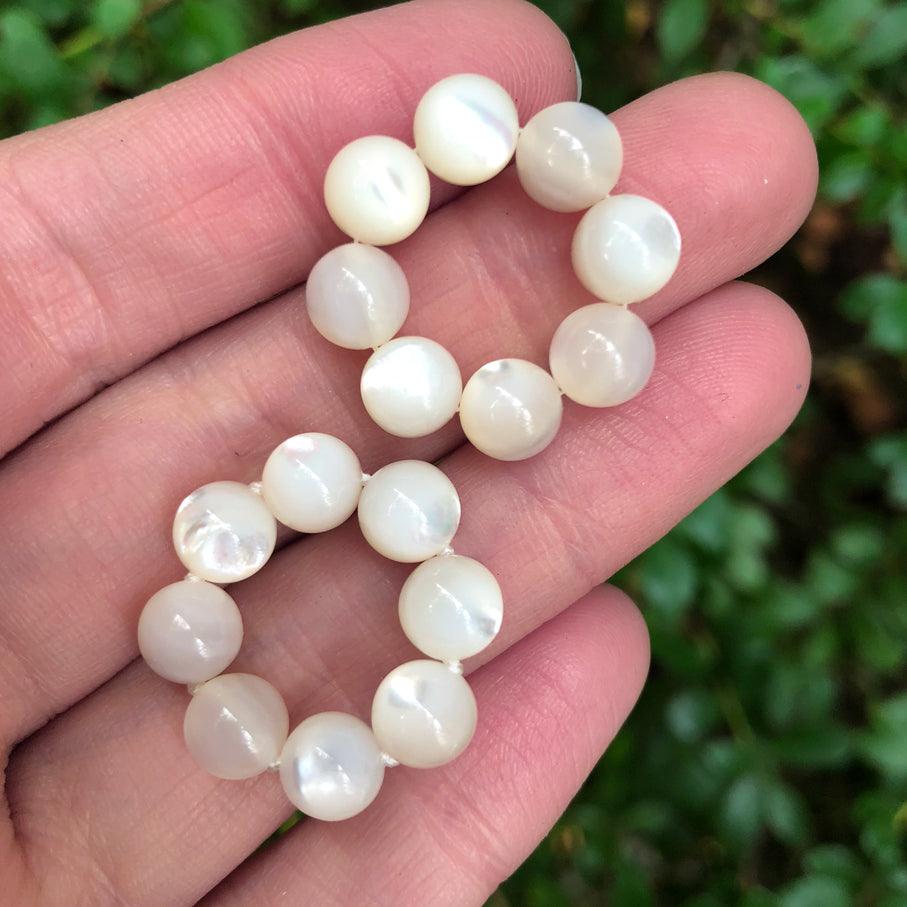 Mother of Pearl Gem Energy Rings - Gemisphere