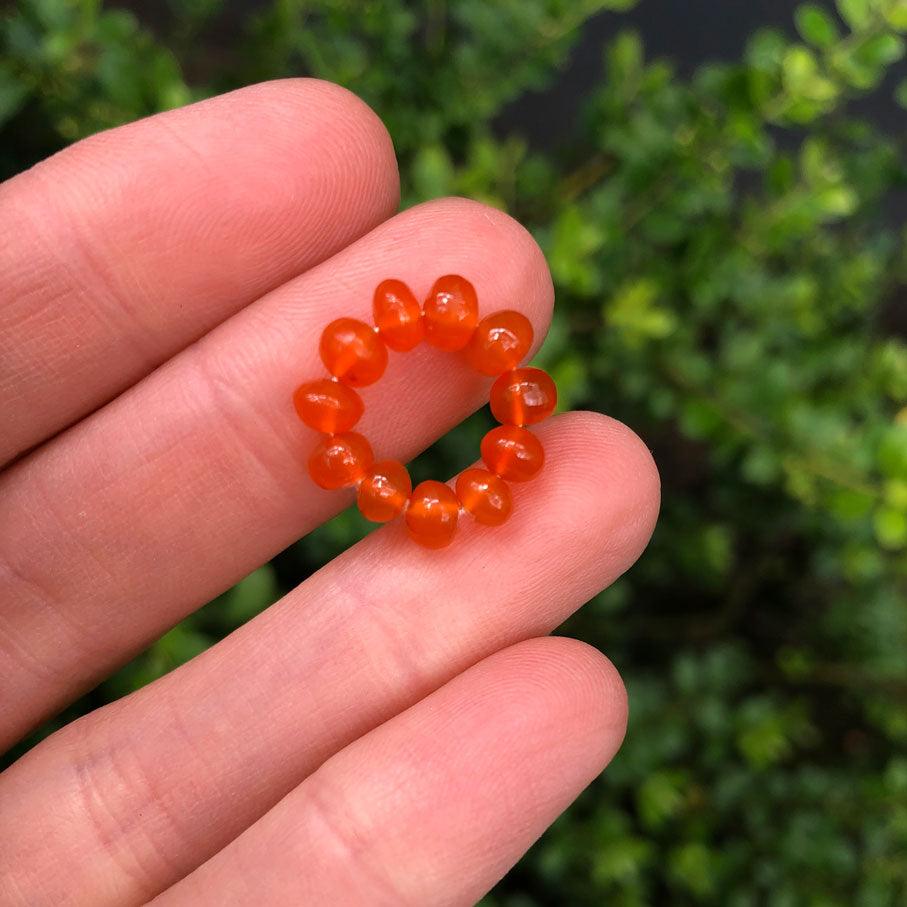 Carnelian (Precious) Gem Energy Ring - Gemisphere