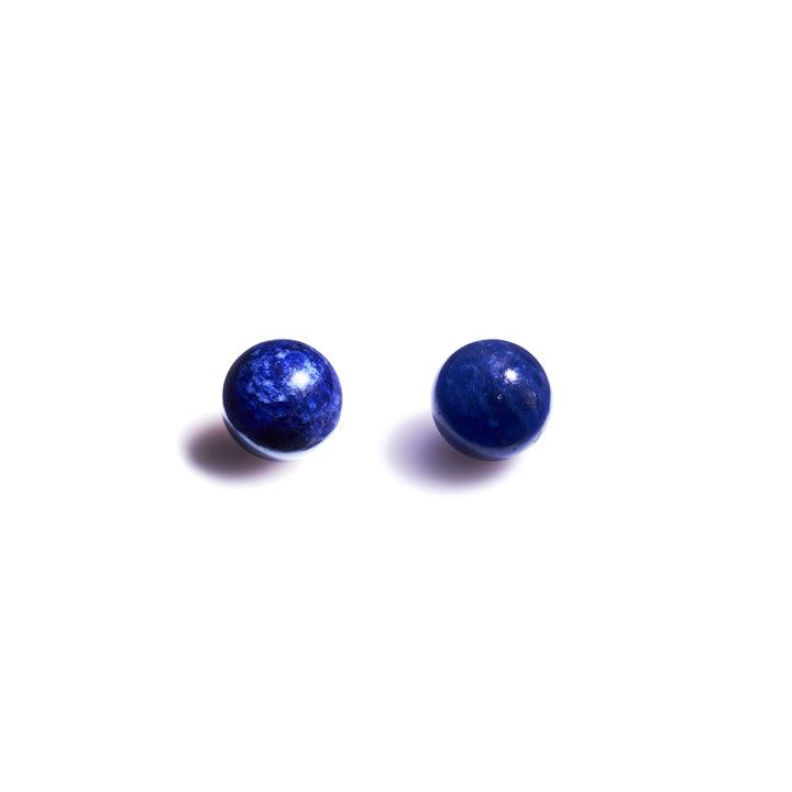 Crystal healing Sodalight Spheres known for improving mental clarity