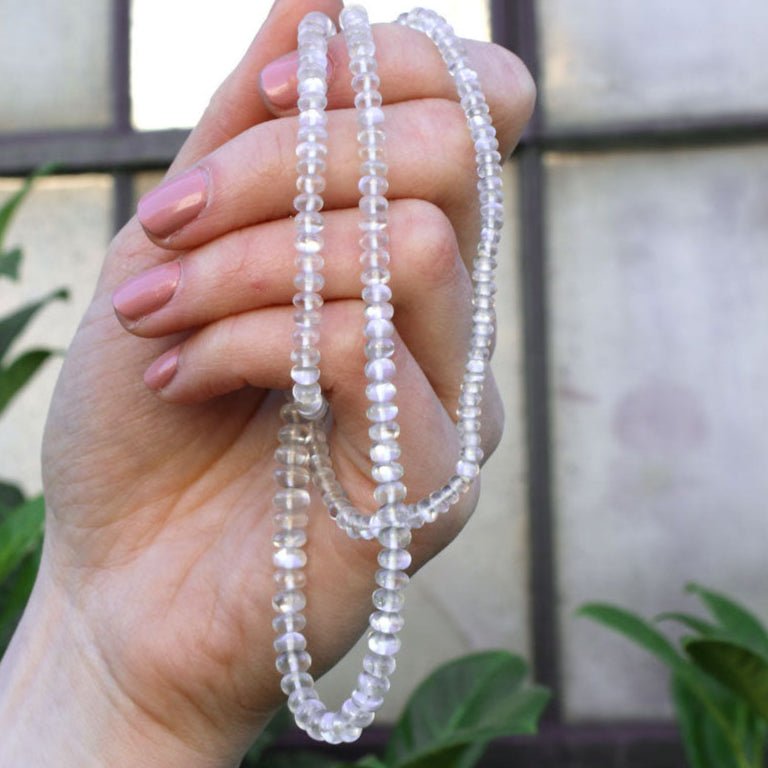 White Flash Moonstone - Gemisphere