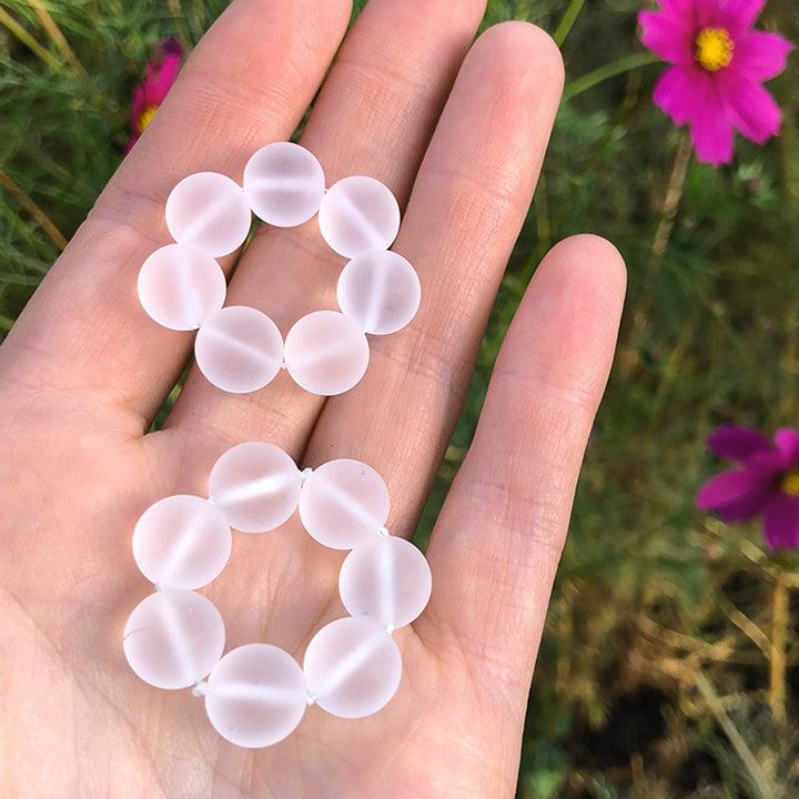 Crystal healing Quartz Gem Energy Rings known for attracting life-force to the wearer