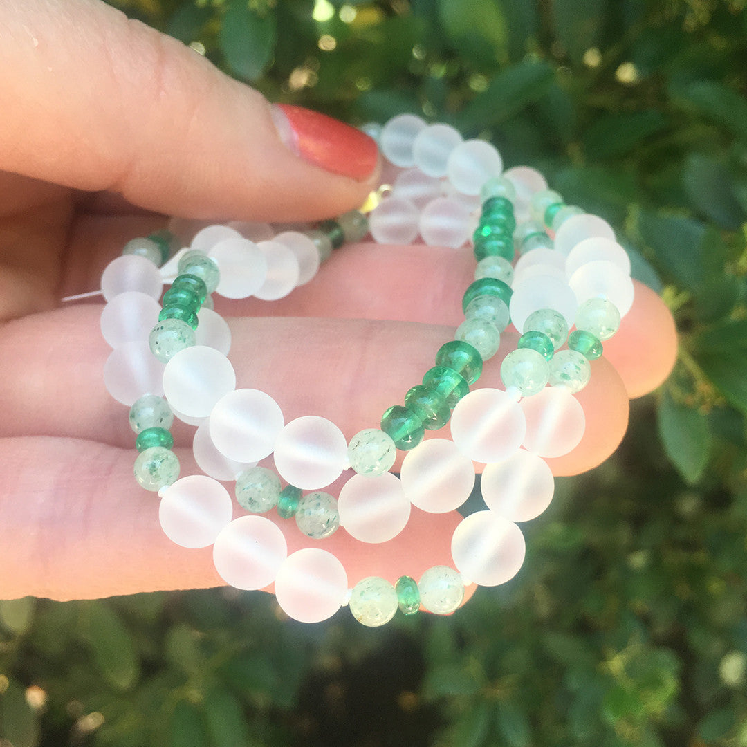 Crystal healing Summer necklace known for supporting organ health