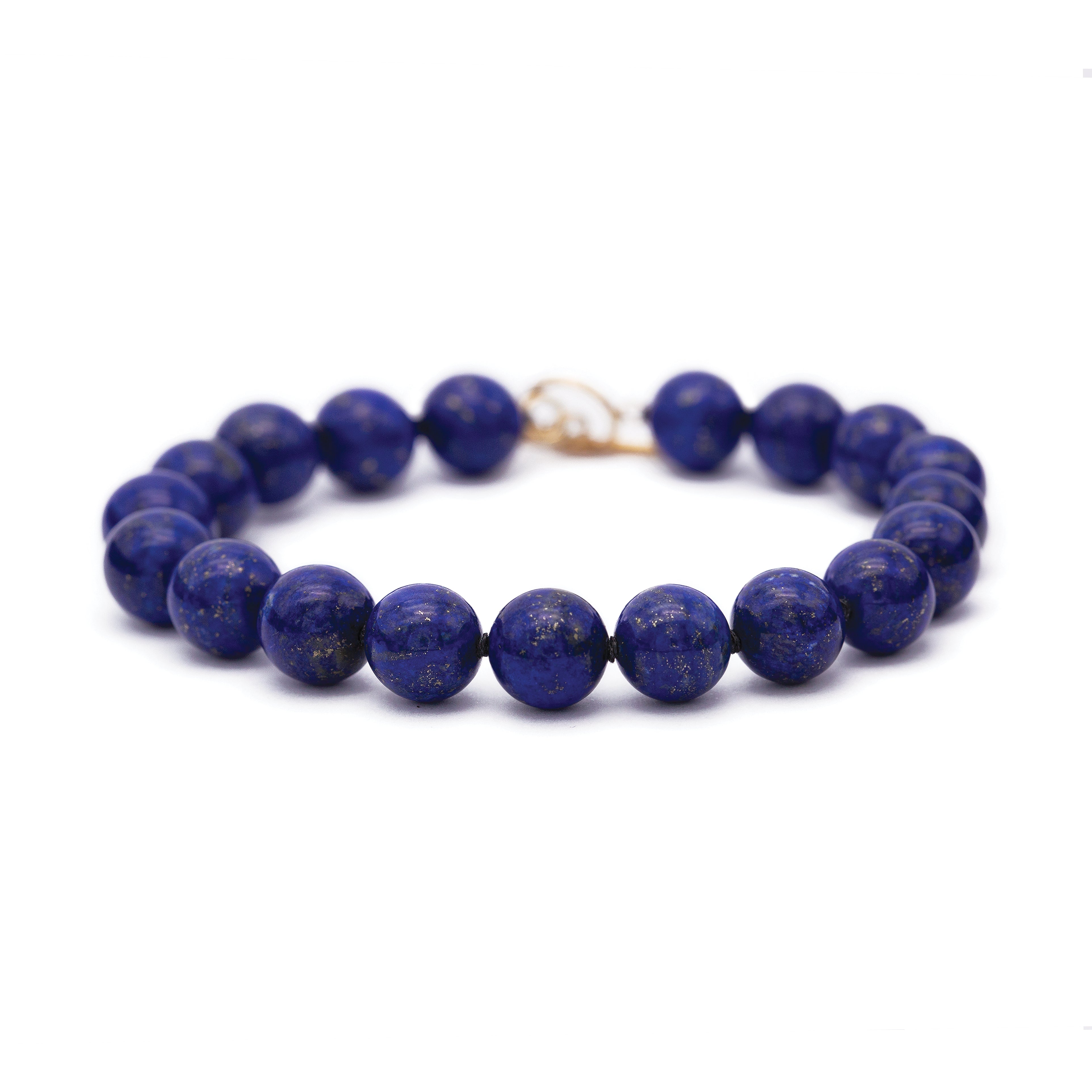 Crystal healing Lapis Lazuli Bracelet known for harmonizing the heart and mind