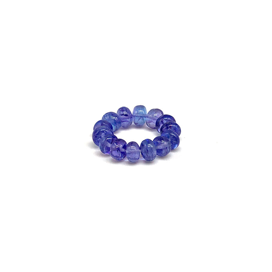 Crystal healing Tanzanite Gem Energy Ring known for giving you access to your deepest soul wisdom