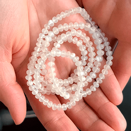 White Flash Moonstone - Gemisphere
